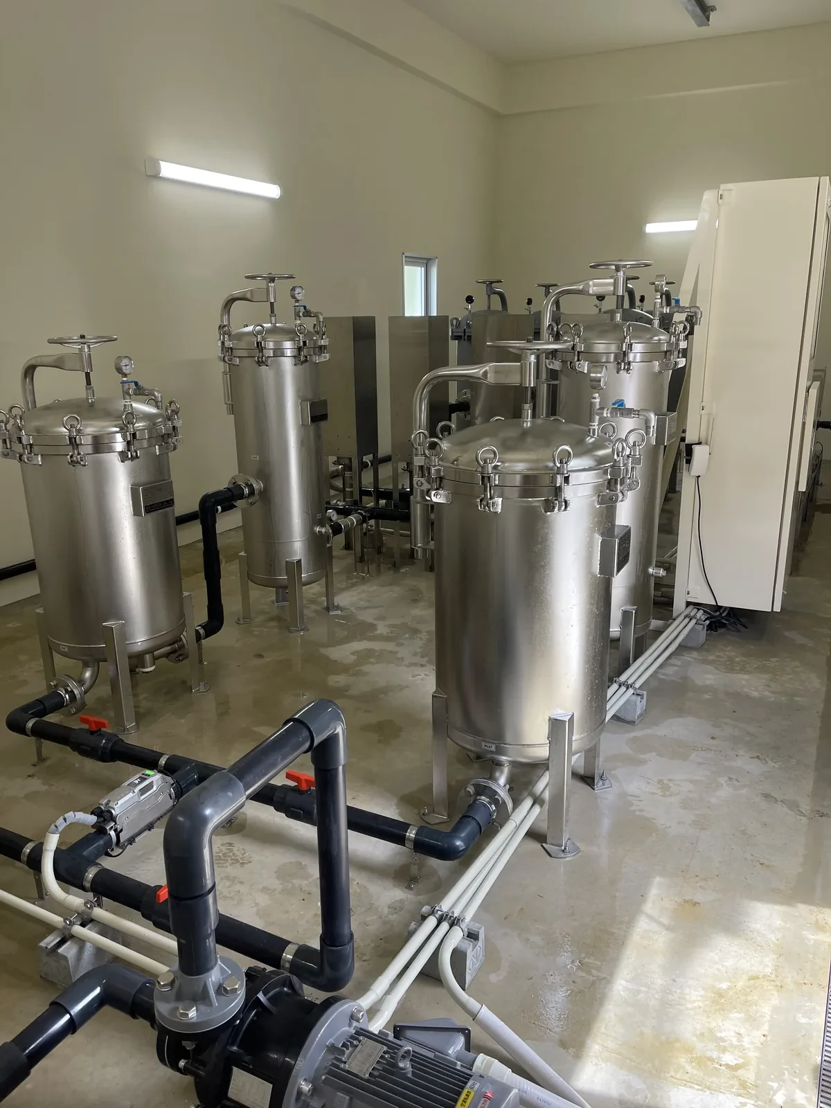 PFAS 除去装置のプラント